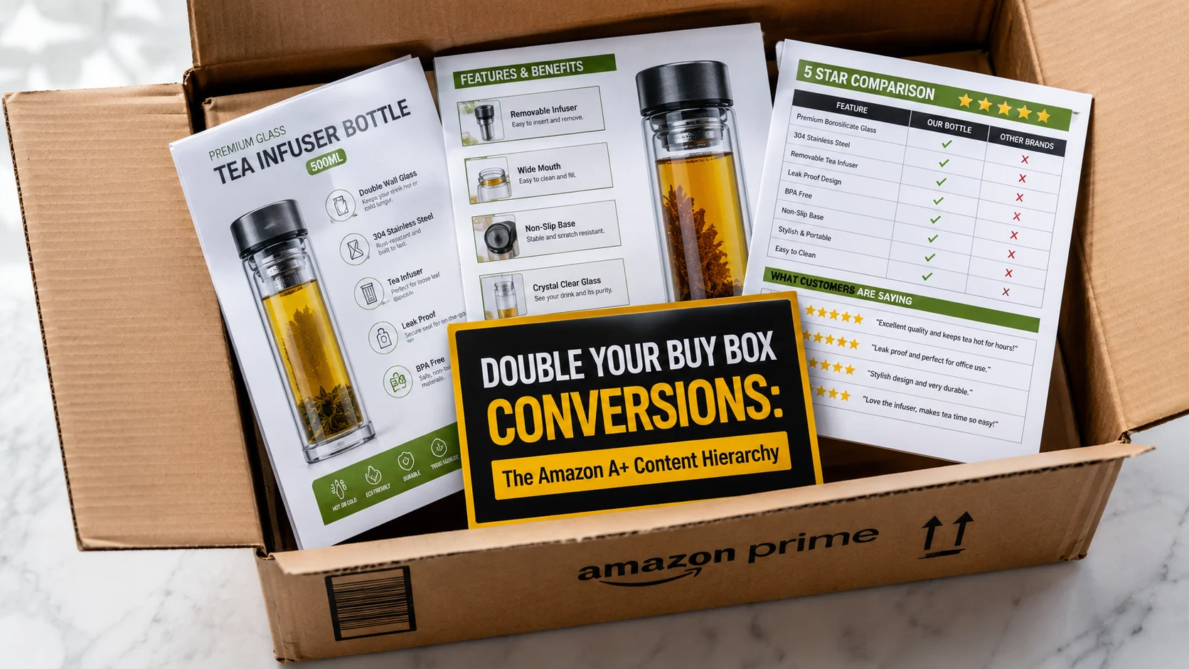 Amazon A+ Content Strategy: Boosting Organic Ranking & Buy Box Conversions